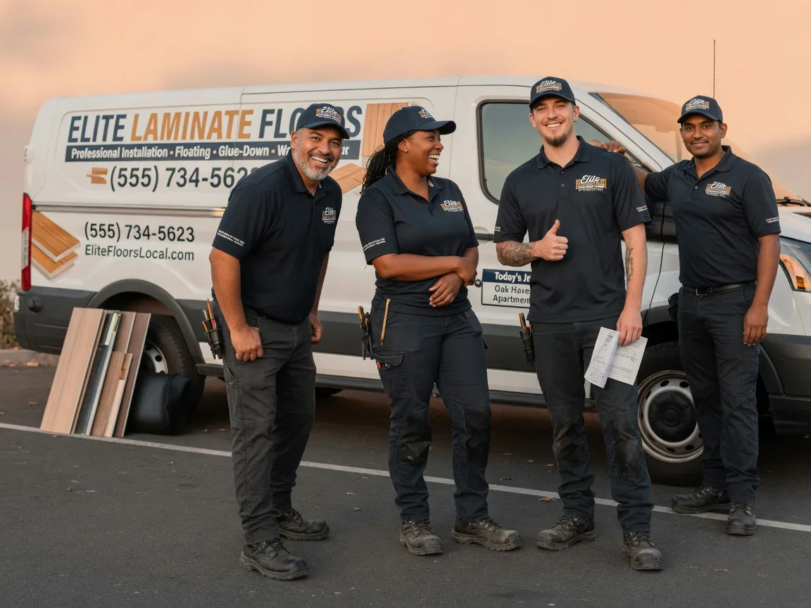 Laminate flooring installation company in Pocasset, OK